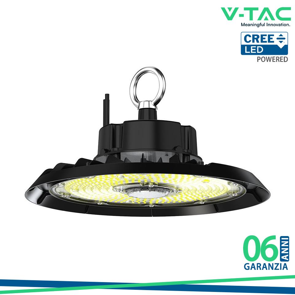 100W CAMPANA INDUSTRIALE CREE CHIP 6500K 160LM/W 6 ANNI DI GARANZIA