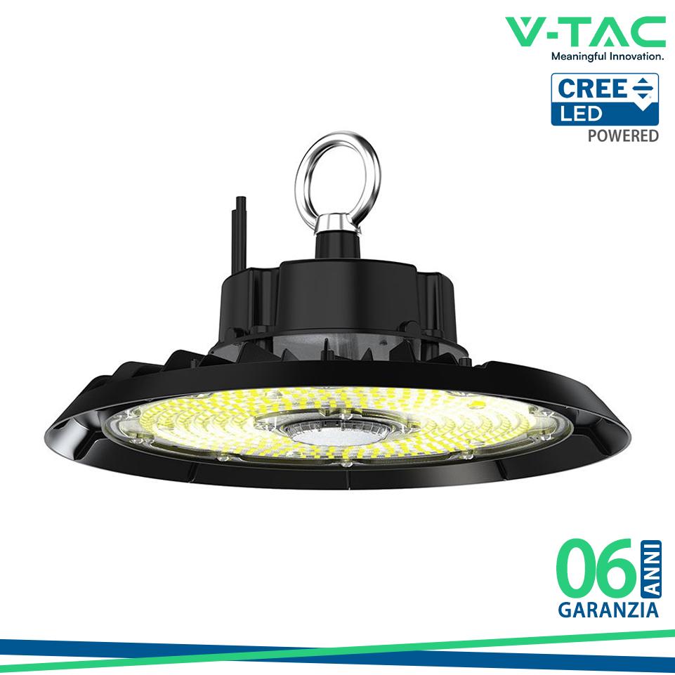 200W CAMPANA INDUSTRIALE CREE CHIP 6500K 160LM/W 6 ANNI DI GARANZIA