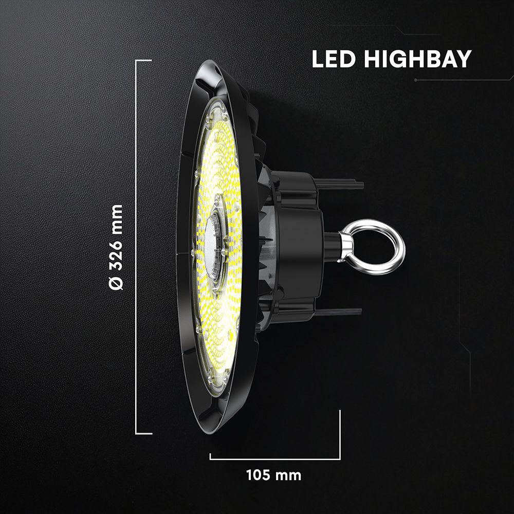 200W CAMPANA INDUSTRIALE CREE CHIP 6500K 160LM/W 6 ANNI DI GARANZIA