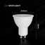 LED FARETTO CREE CHIP 6W GU10 RIPPLE PLASTICA 4000K 110
