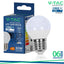 3.7W LED LAMPADINA E27 CREE CHIP G45 4500K