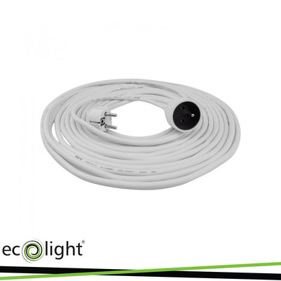 PROLUNGA 10M 3X1,5MM 16A SCHUKO BIANCO