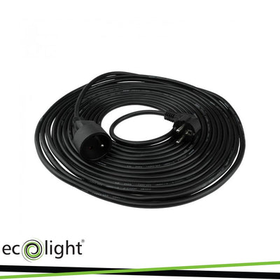 PROLUNGA 10M 3X1,5MM 16A SCHUKO NERO