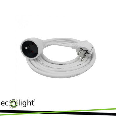 PROLUNGA 3M 3X1,5MM 16A SCHUKO BIANCO