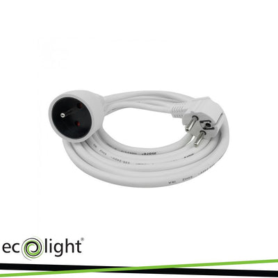 PROLUNGA 3M 3X1,5MM 16A SCHUKO BIANCO