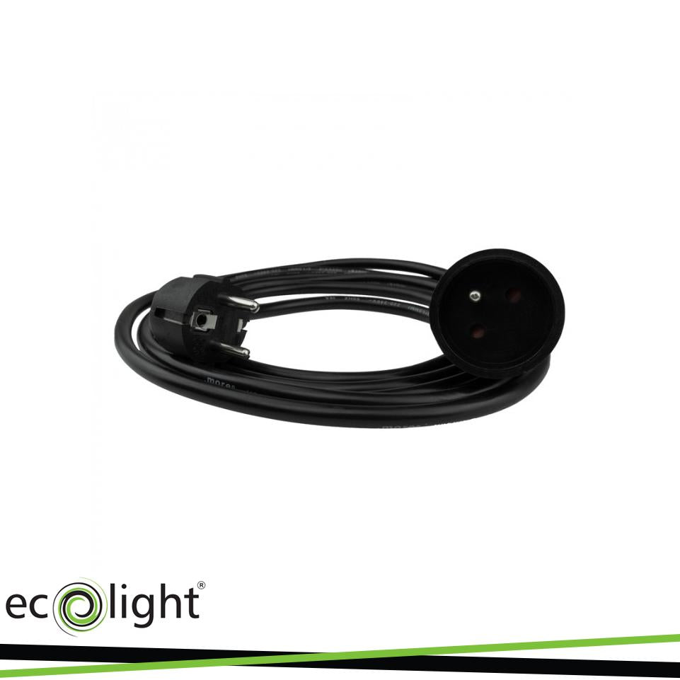 PROLUNGA 3M 3X1,5MM 16A SCHUKO NERO