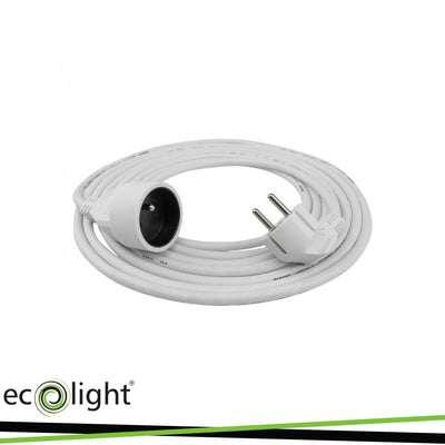 PROLUNGA 5M 3X1,5MM 16A SCHUKO BIANCO