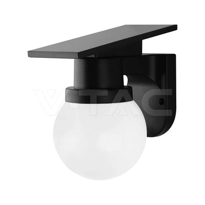 LAMPADA LED SOLARE 0.9W CILINDRICA DA PARETE CON TELECOMANDO CCT NERA IP54