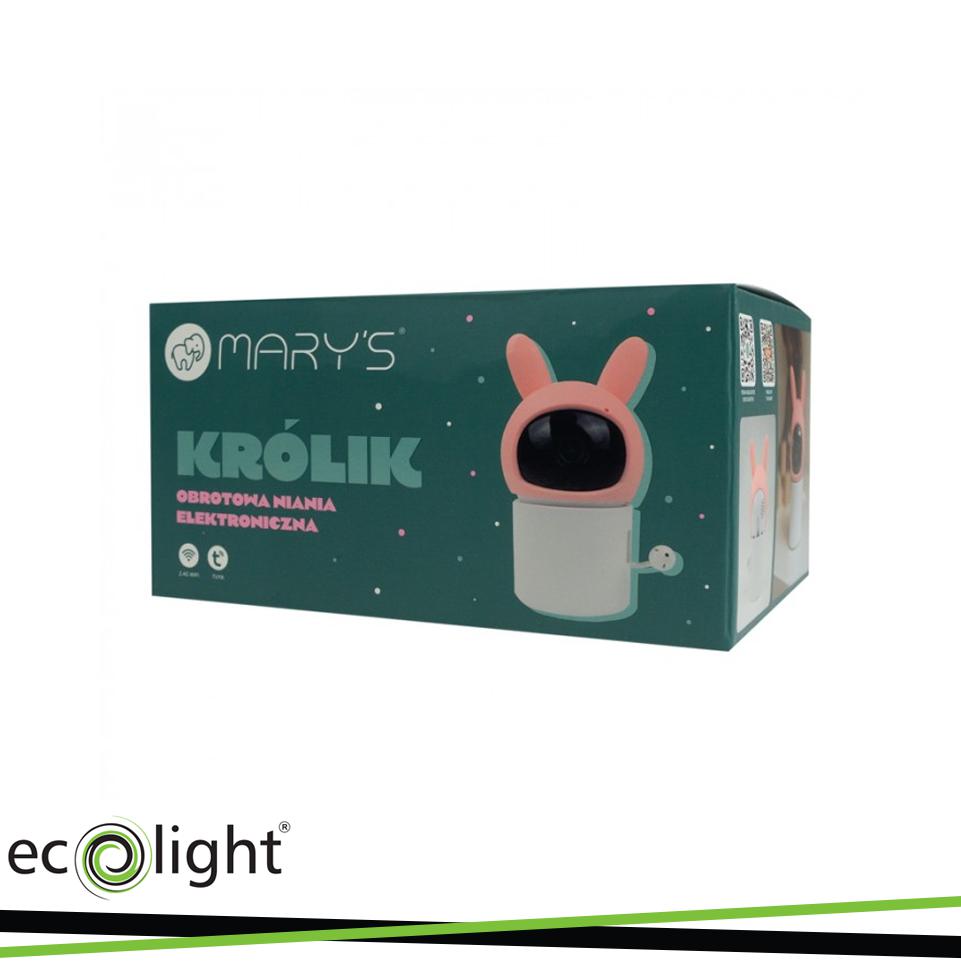 MARY S BABY MONITOR ROTANTE CON TELECAMERA PINK WIFI