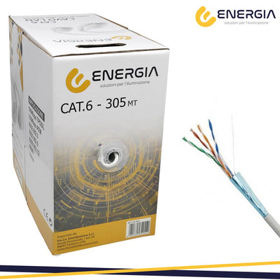 CAVO LAN CAT6 FTP 305MT CCA