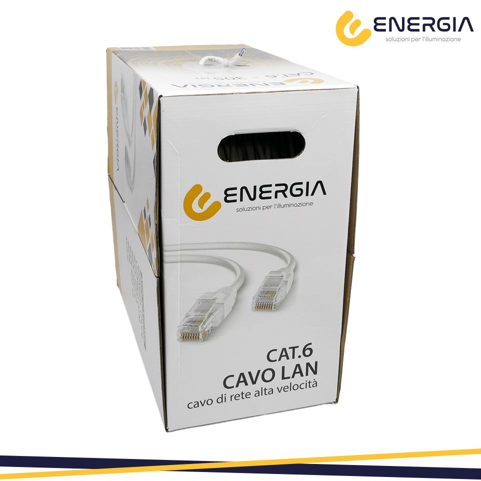 CAVO LAN CAT6 UTP 305MT CCA