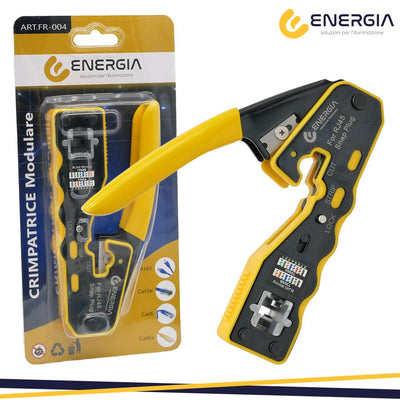 CRIMPATRICE MODULARE CAT 5/6 E RJ-45/11/12