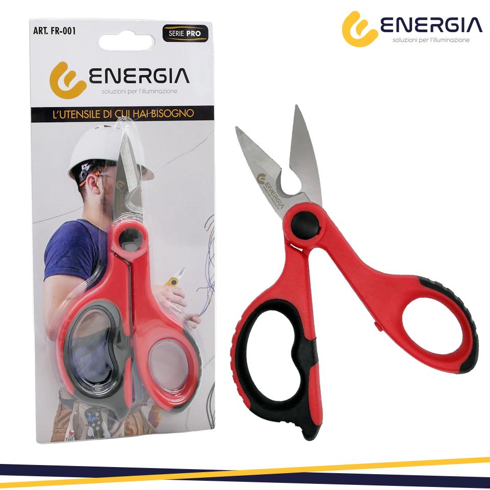 FORBICI DA ELETTRICISTA PRO IN ACCIAIO INOX 5CR13