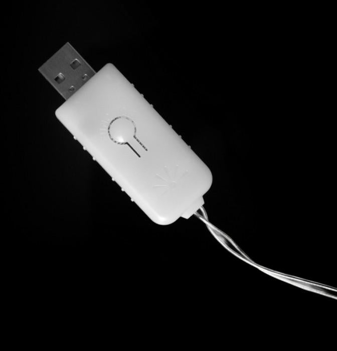 LUCI MAGICHE 500 LED 3000K 50M DC5V