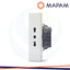 PRESA BIVALENTE 10/16A ZEN BIANCO