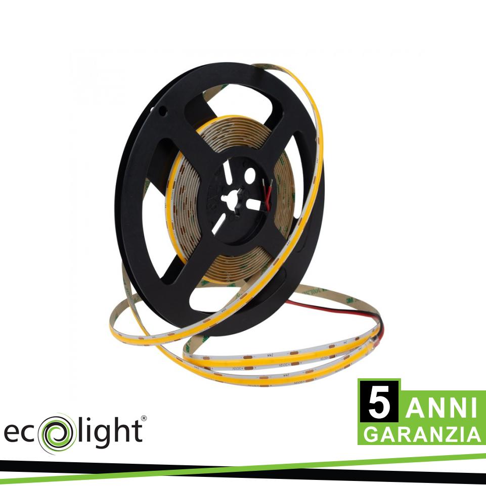 STRISCIA LED COB 480 12V 12W/M 1560LM/M 6000K IP20 5MT