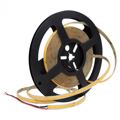 STRISCIA LED COB 480 12V 12W/M 1440LM/M 4000K IP67 5MT