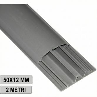 CANALINA DA PAVIMENTO GRIGIA 50X12 2MT