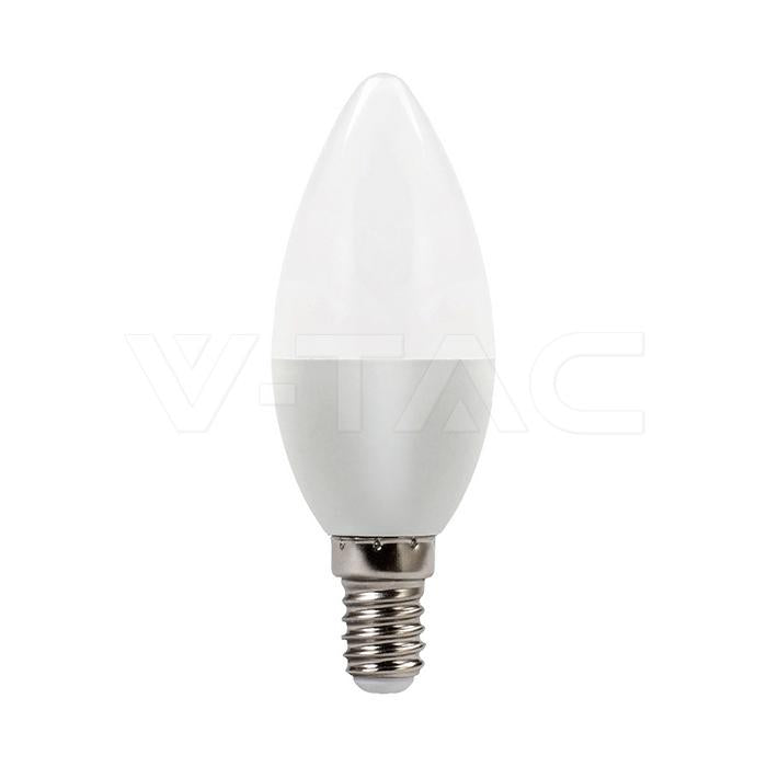 5.5W LED CANDLE LAMPADINA E14 CREE CHIP DIMMERABILE 4000K
