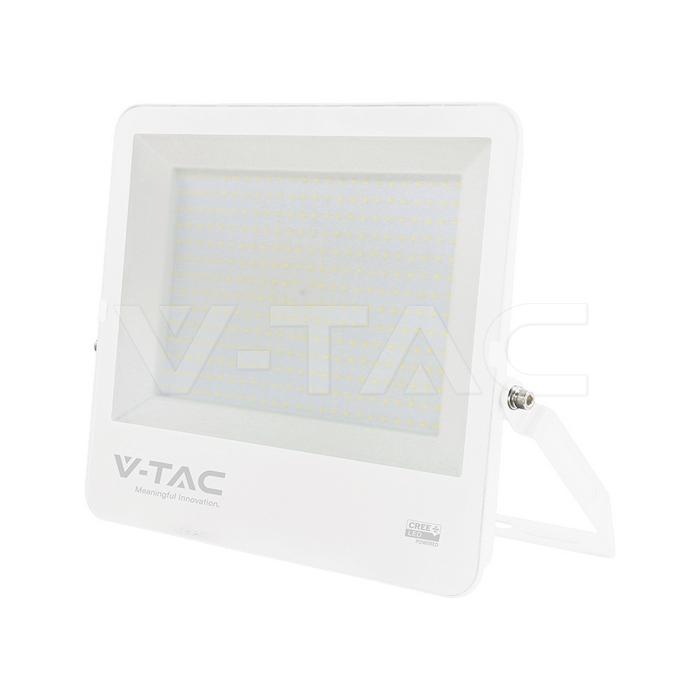 300W LED PROIETTORE CREE CHIP CORPO BIANCO 6500K 135LM/W