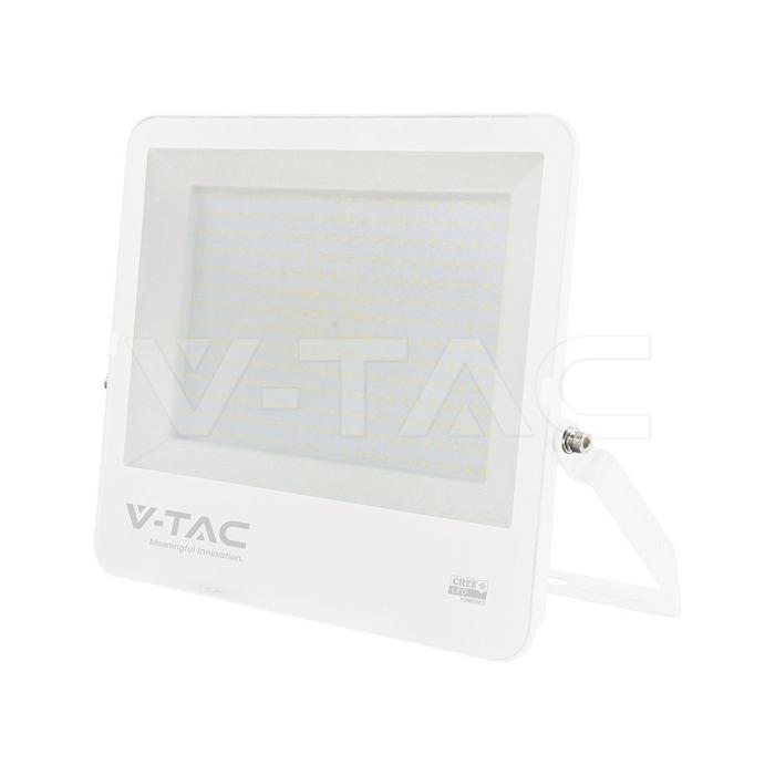 300W LED PROIETTORE CREE CHIP CORPO BIANCO 6500K 135LM/W