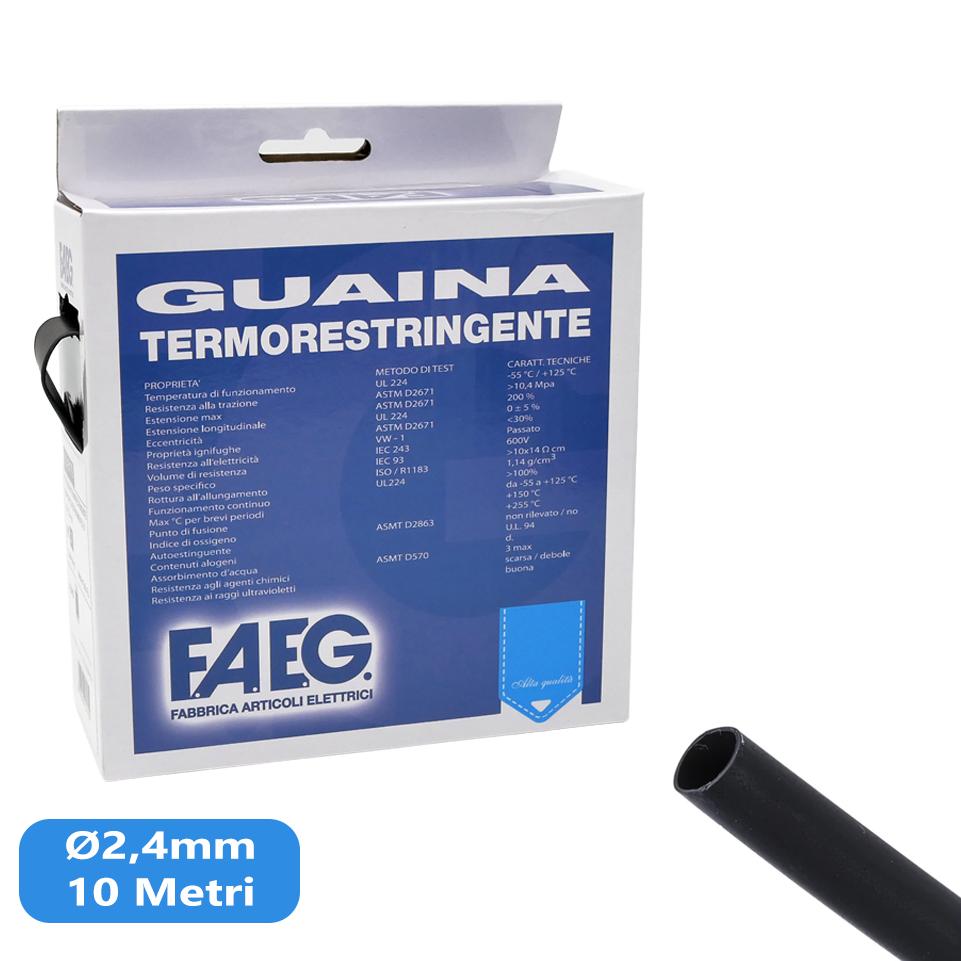 GUAINA TERMORESTRINGENTE D.2,4MM MT.10
