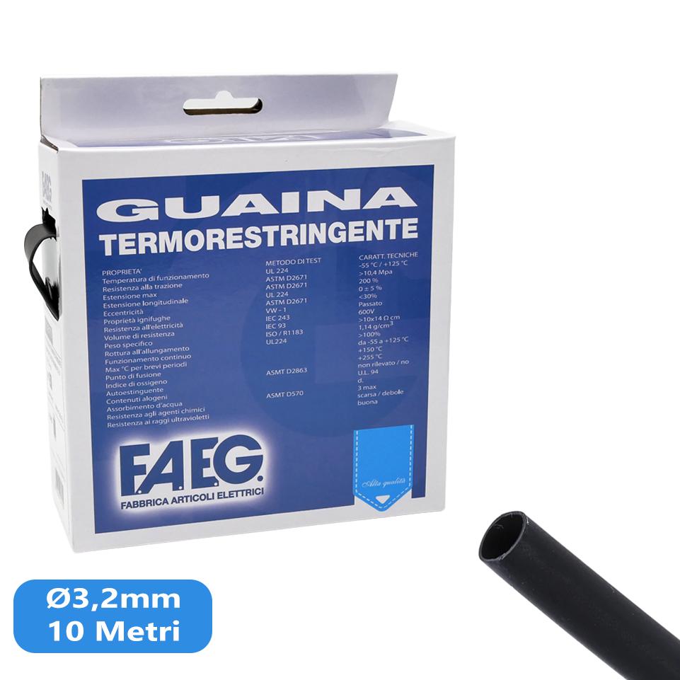 GUAINA TERMORESTRINGENTE D.3,2MM MT.10