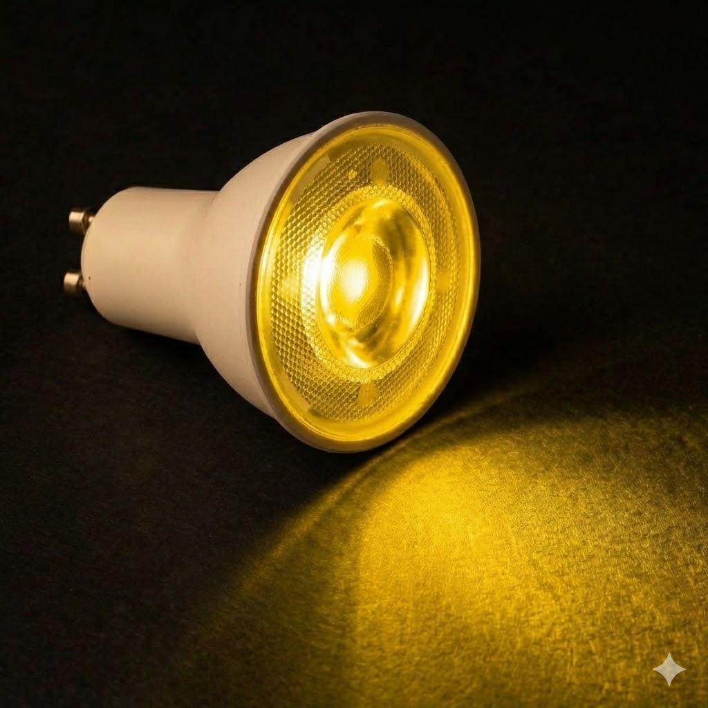 LED BULB GU10 4W YELLOW 38GRADI