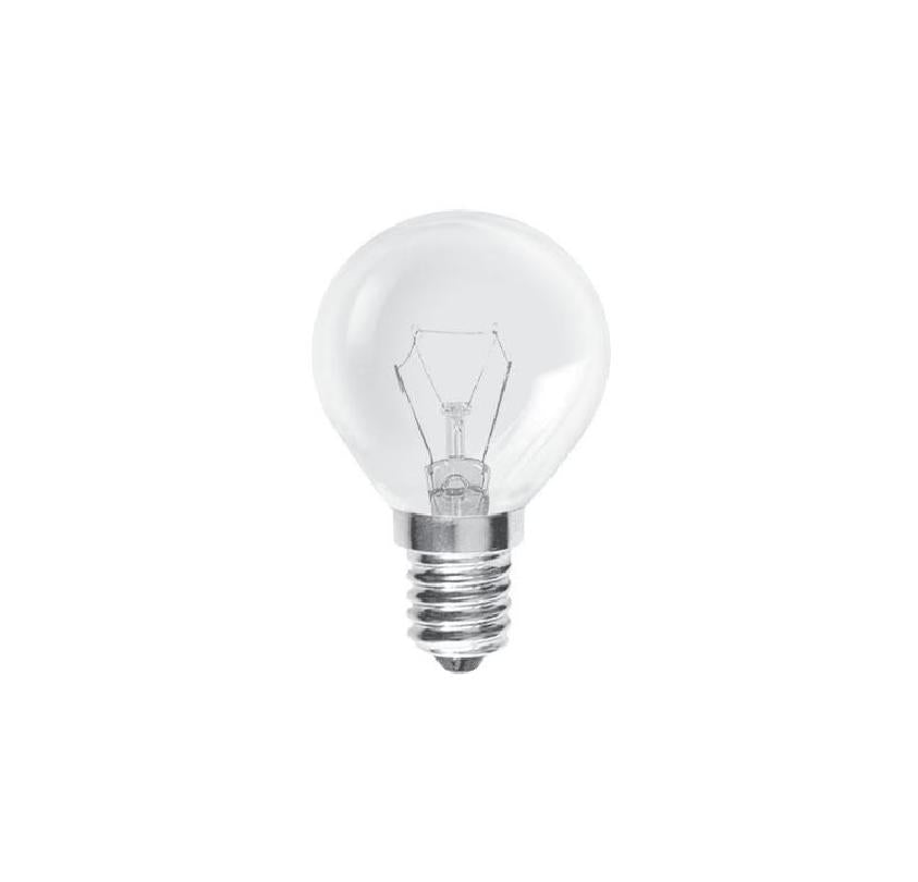 LAMPADA DA FORNO 15W E14 G45 TRASPARENTE 220-240V