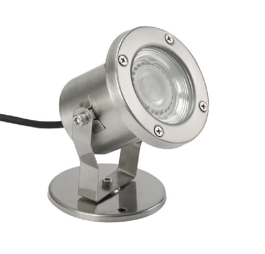 LUCE SUBACQUEA 12V MAX 7W LED  IP68 INOX