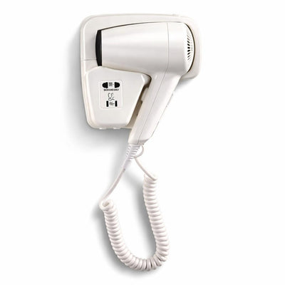 ASCIUGACAPELLI PER HOTEL 1200W 220-240V CON SPINA