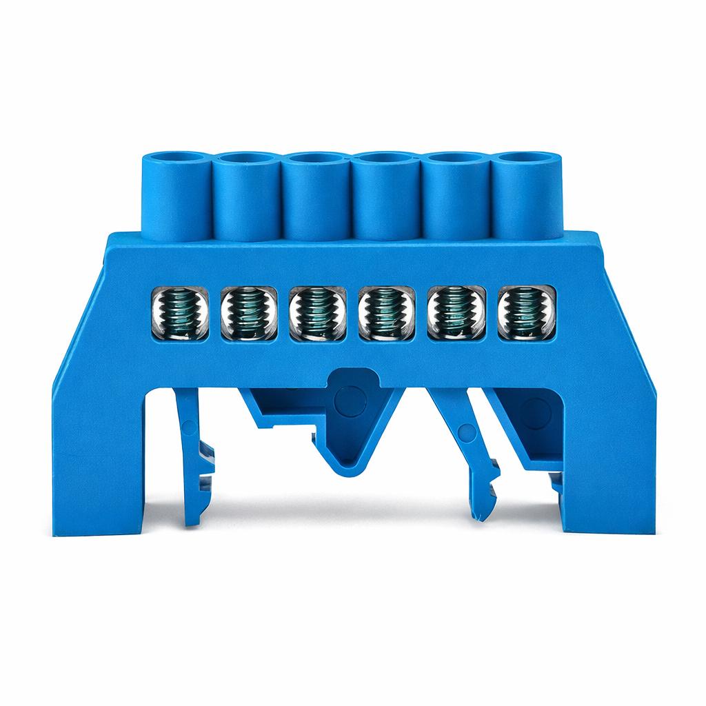 CONNETTORE NEUTRO 6M BLU