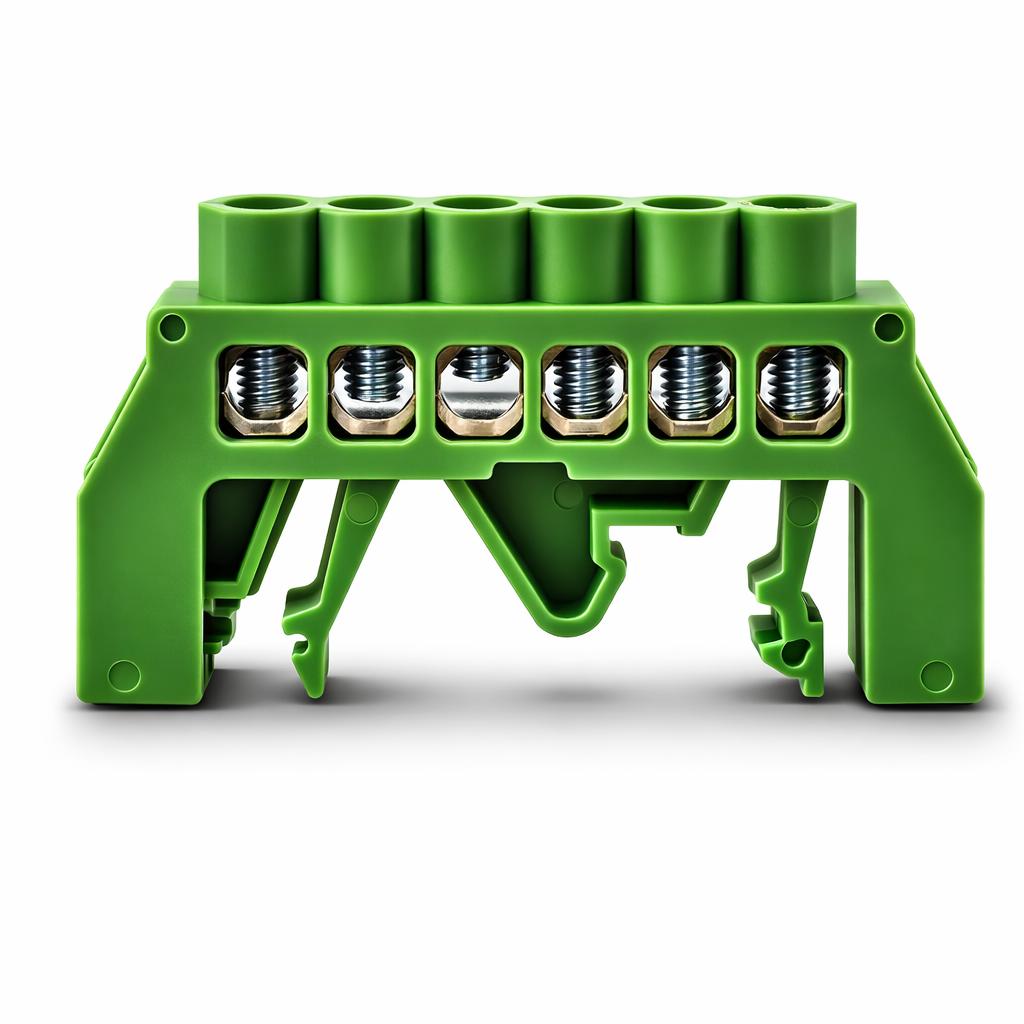 CONNETTORE DI TERRA 6M VERDE