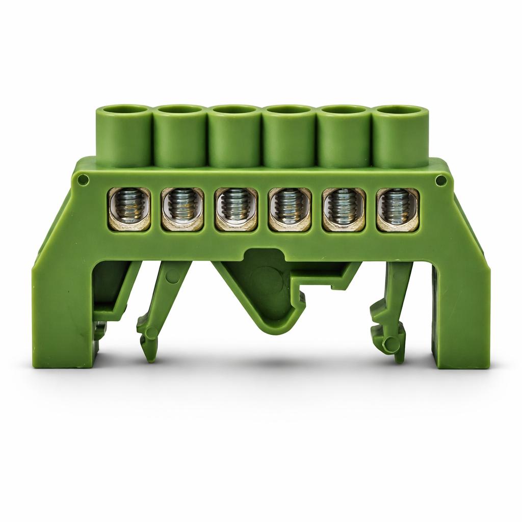 CONNETTORE DI TERRA 8M VERDE