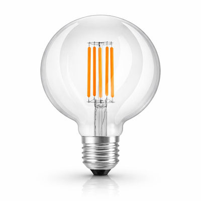 LAMP G125 FILAMENT 7,2W 1521LM  E27 4000K 220-240V CLEAR A-C