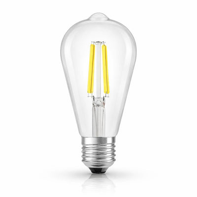 LAMP ST64 FILAMENT 4W 840LM E27 3000K 220-240V CLEAR A-CLASS