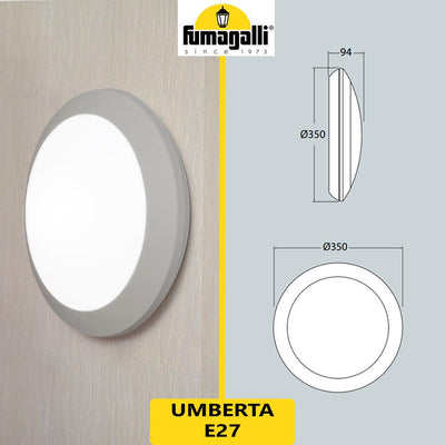 UMBERTA GRIGIO OPALE E27