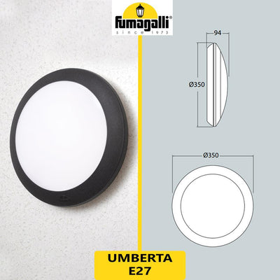 UMBERTA NERO OPALE E27