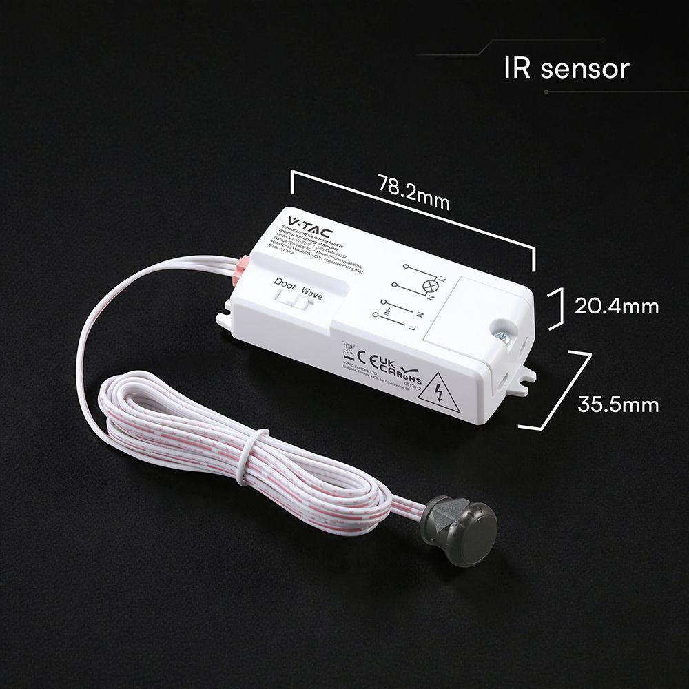 2IN1 INFRARED MOTION SENSOR - WHITE