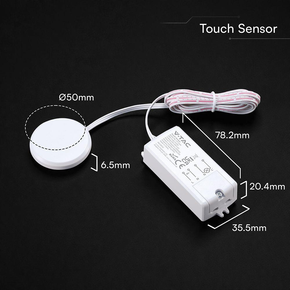 TOUCH SENSOR - WHITE