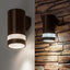 URFA LINE,WALL, 9W, H15CM,BROWN,IP65
