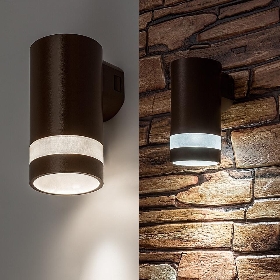 URFA LINE,WALL, 9W, H15CM,BROWN,IP65