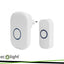 CAMPANELLO CON SPINA WIRELESS  BIM-01 BIANCO