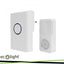 CAMPANELLO CON SPINA WIRELESS  BIM-02 BIANCO