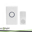 CAMPANELLO CON SPINA WIRELESS  BIM-02 BIANCO