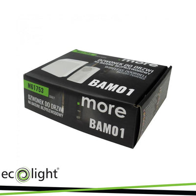 CAMPANELLO WIRELESS A BATTERIA BAM-01 BIANCO
