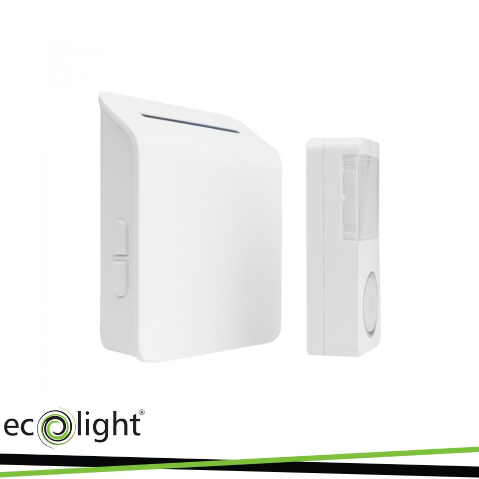 CAMPANELLO WIRELESS A BATTERIA BAM-01 BIANCO