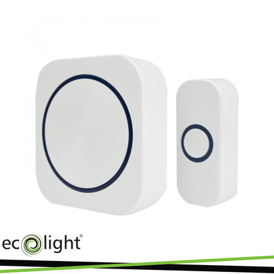 CAMPANELLO WIRELESS A BATTERIA BAM-02 BIANCO