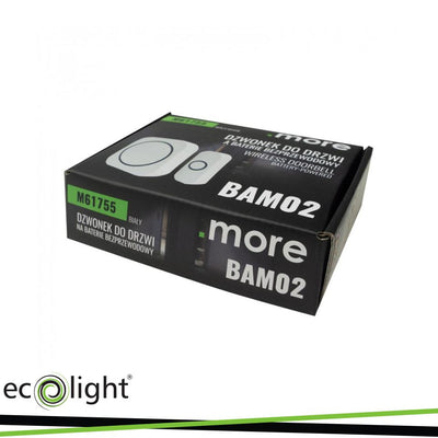 CAMPANELLO WIRELESS A BATTERIA BAM-02 BIANCO
