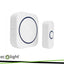 CAMPANELLO WIRELESS A BATTERIA BAM-02 BIANCO